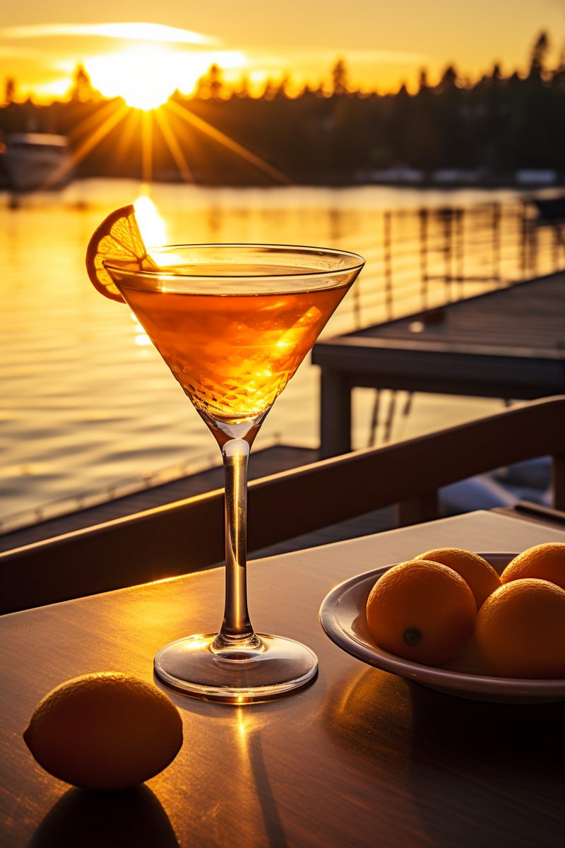 Willamette Sunrise Martini