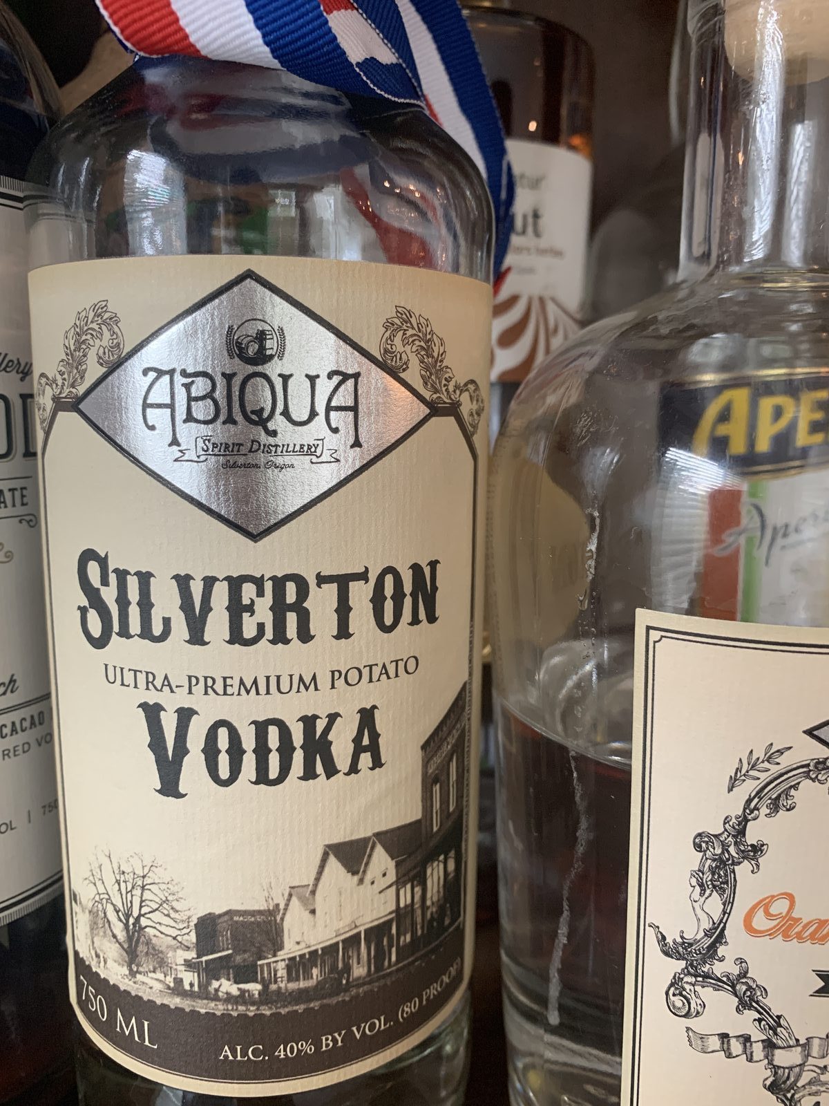 Silverton Vodka bottle